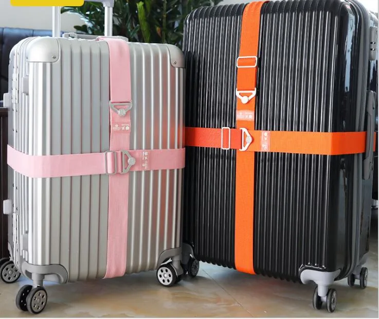 Elastic Band Tied with Suitcase Luggage Packed with Luggage Accessories Creative Luggage Suitcase with Luggage Strap
