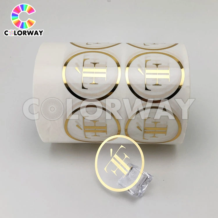 4c Printed Roll Clear Perfume Label, Cosmetic Label