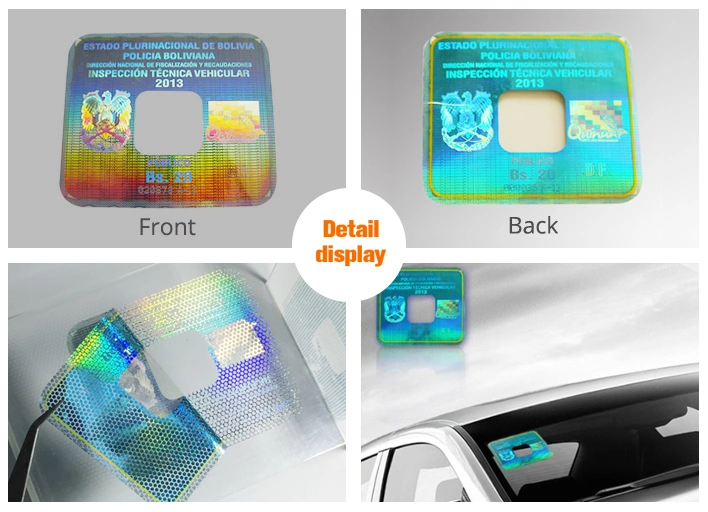 Customized Printable 3D Holographic Security Label