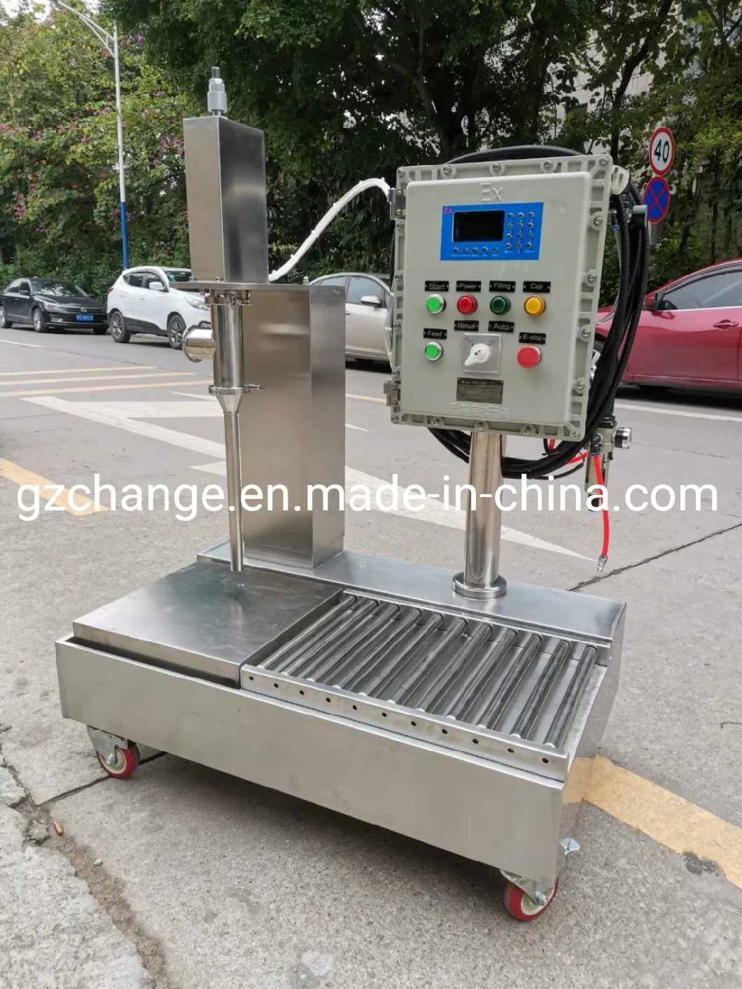 25-50L Alcohol Explosion Proof Weighting and Filling Machine