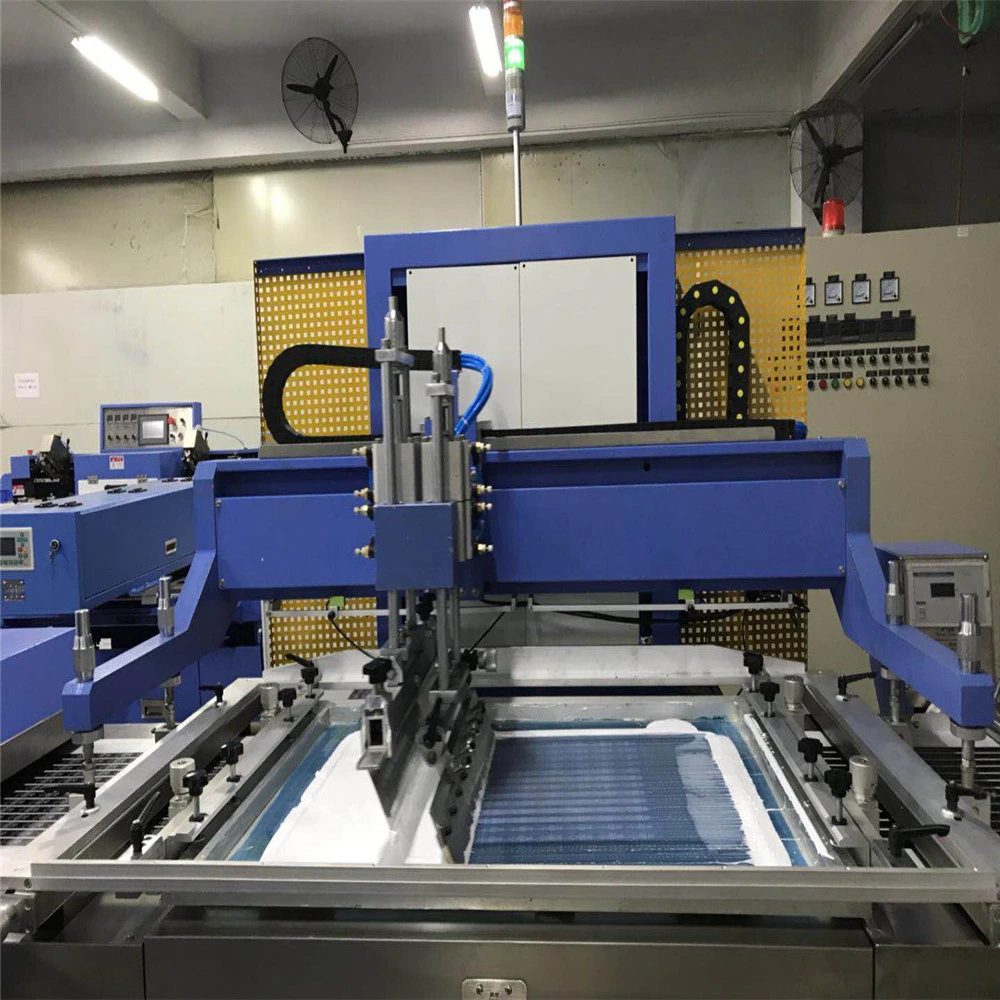 Single Color Garment Labels Screen Printer with Computer