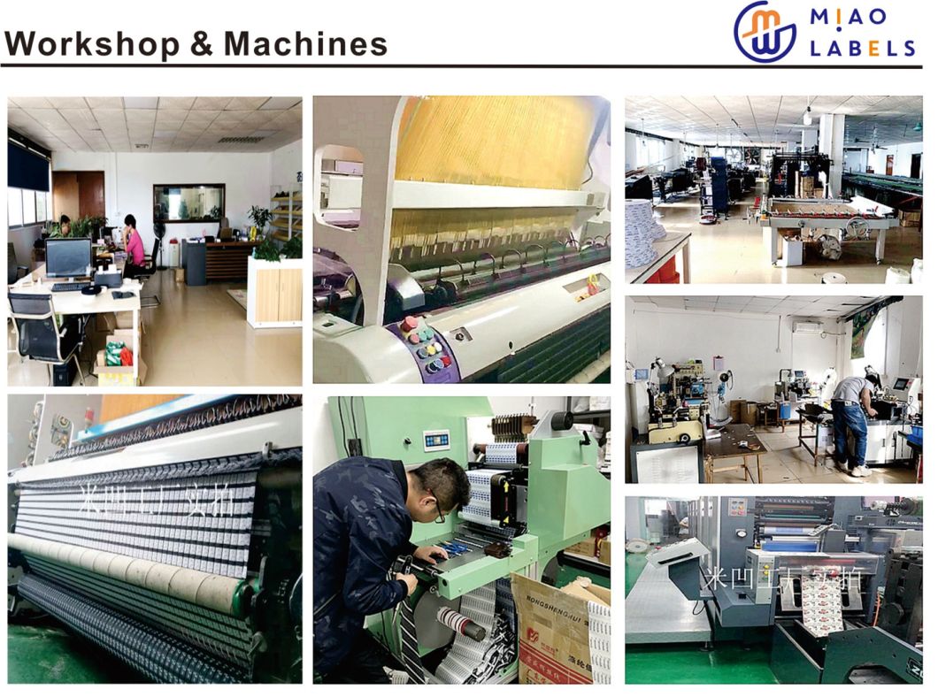 Guangzhou Garment Accessories Factory Profession Custom Wash Label Printed Label Clothing Label