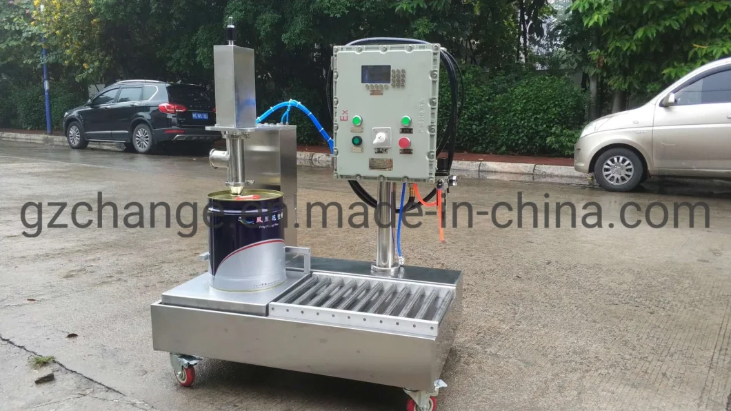 25-50L Alcohol Explosion Proof Weighting and Filling Machine
