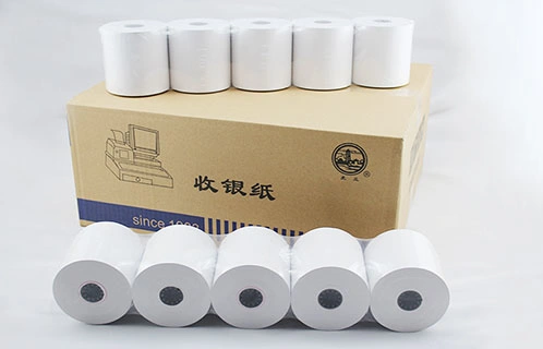 Thermal Paper 2 1/4 X 85 55GSM Top Thermal Paper Rolls for 58mm POS Machine