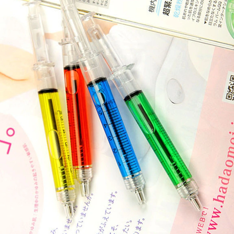 Creative Stationery Syringe Ball Point Pen Needle Tube Pen Student Stationery