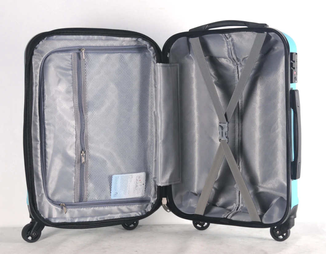 100% Pure PC Material Travel Luggage Scratch Proof Trolley Luggage Set