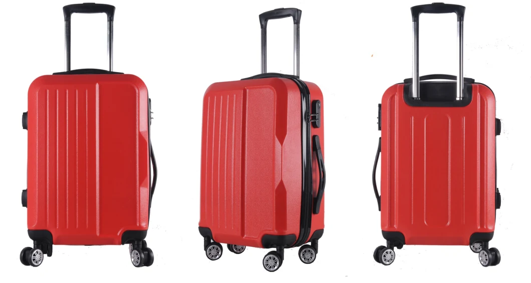 Scratch Proof ABS Hard Suitcase 4 Spinner Wheels Travel Trolley Luggage Case