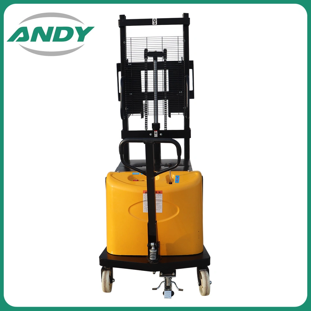 1.0ton 1000kg Lifting 1600mm Material Handling Equipment Semi Electric Lifting Equipment Loading Container