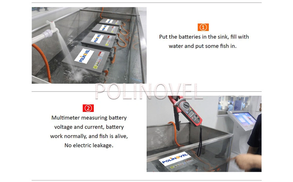 Polinovel 48V 60ah Agv Pack Industrial Lithium Ion Battery