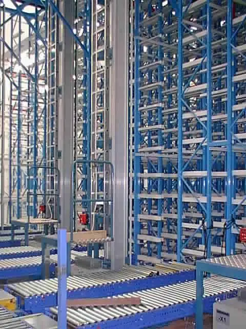 Automatic Storage System for Miniload Picking of Boxes