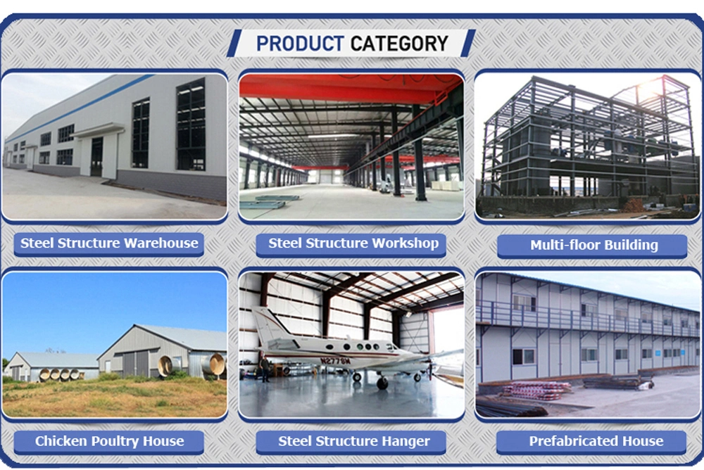 Factory Directly Supply Structural Steel Warehouse Construction Companies with Tools