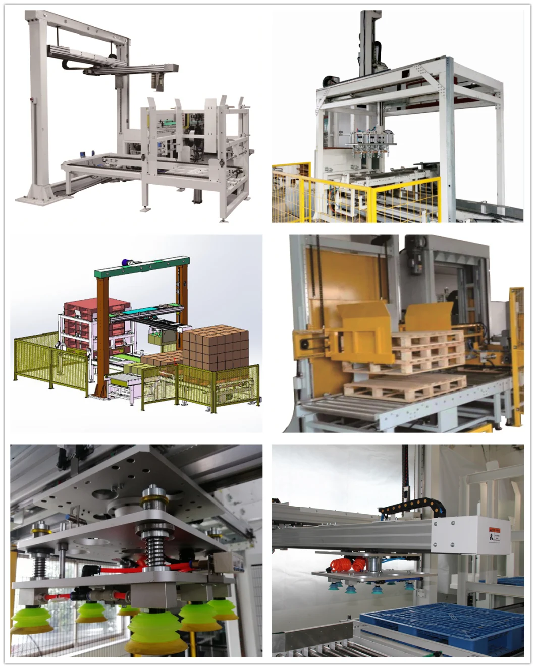 Automatic Gantry Type Coordinate Formula Carton Case Palletizing Machine