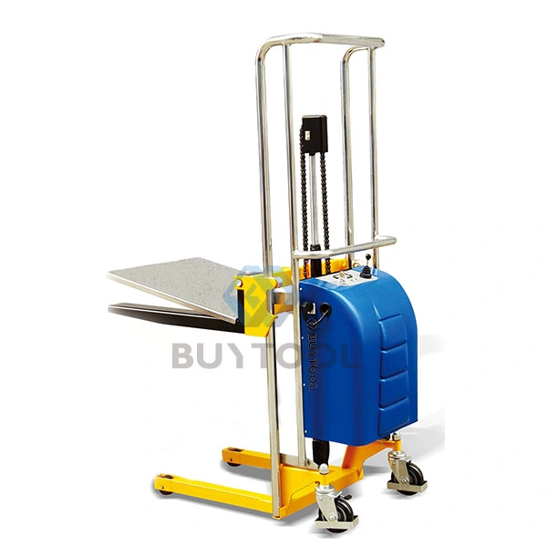 Buytool Ej4150 Mini Electric Pallet/Lifter Stacker with Adjustable Forks