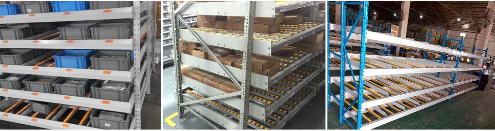 Selective Stacking Galvanized Warehouse Storage Teardrop Shelf Metal Steel Pallet Shuttle Rack