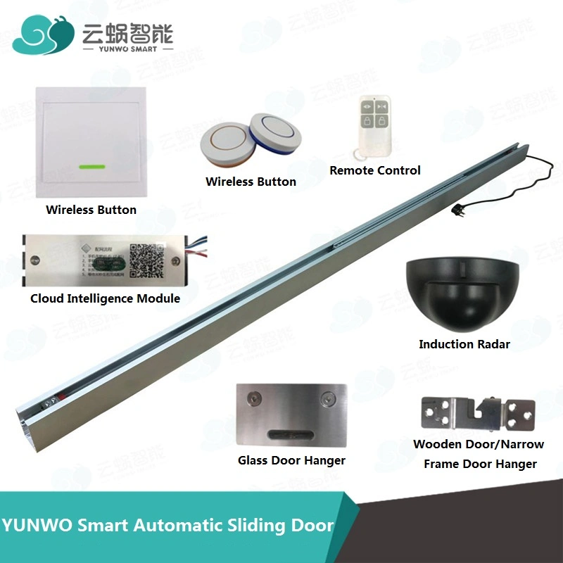 Safety Linear Magnetic Drive Sliding Pocket Doors Automatic Opening Solutions