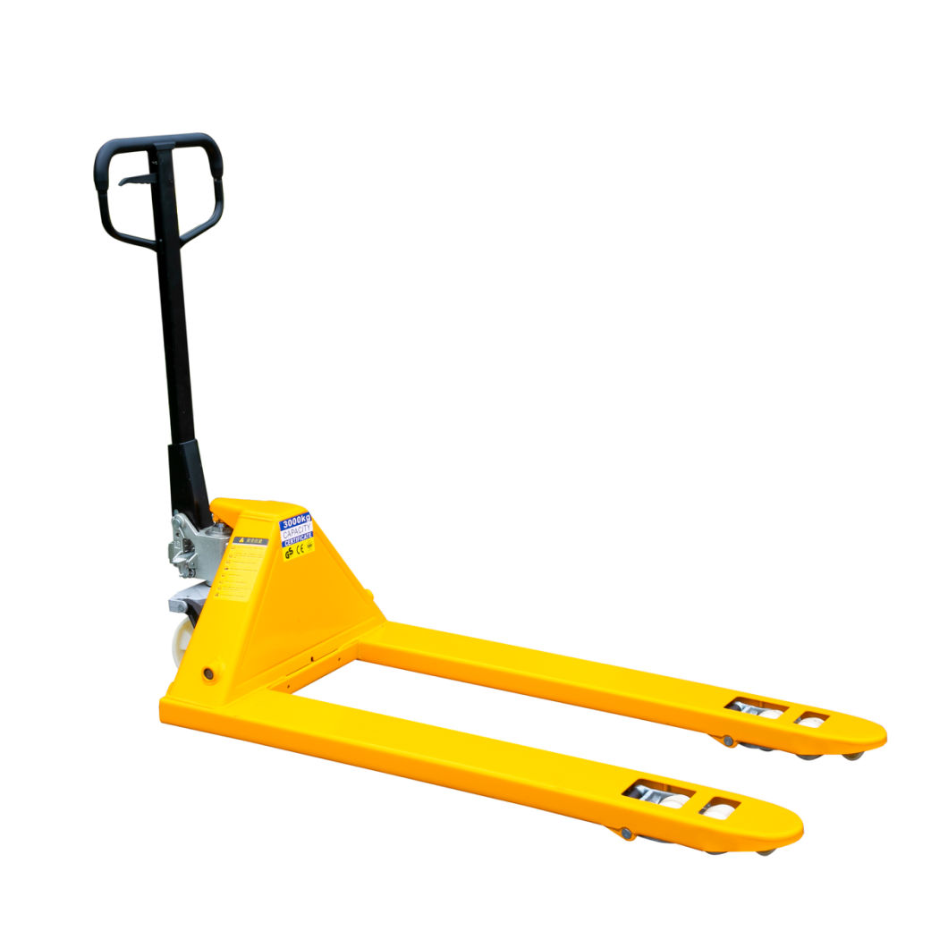 2t 2000kg 3t 3000kg 5t 5000kg Hydraulic Pump Nylon PU Wheel Hand Manual Pallet Carrier Machine