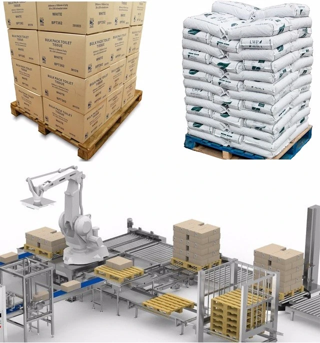 14years Factory Low Cost High Speed Bag Carton Palletizing Robot