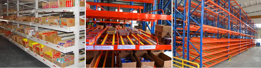 Selective Stacking Galvanized Warehouse Storage Teardrop Shelf Metal Steel Pallet Shuttle Rack