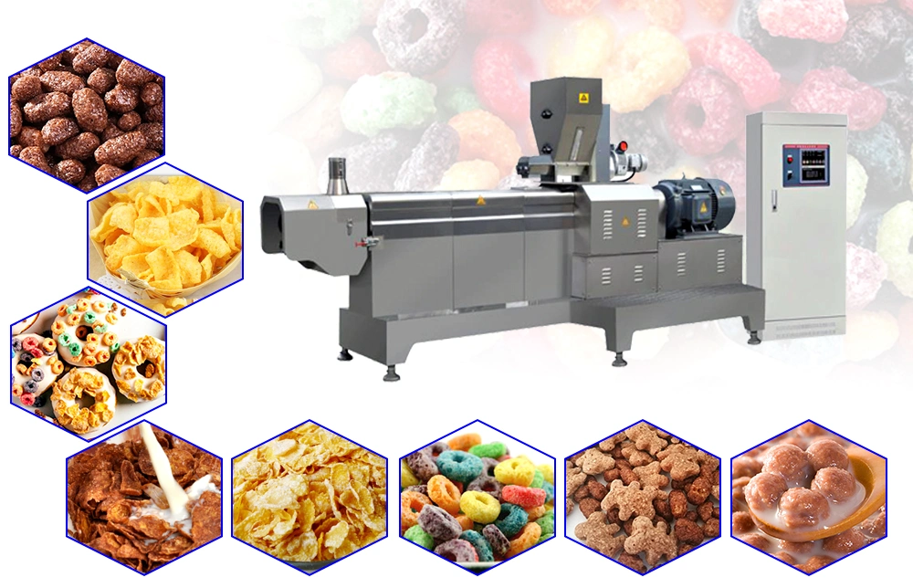 Corn Flakes Making Machine Corn Flakes Manufacturing Process Cereal Production Process Line Corn Flake Machine Price