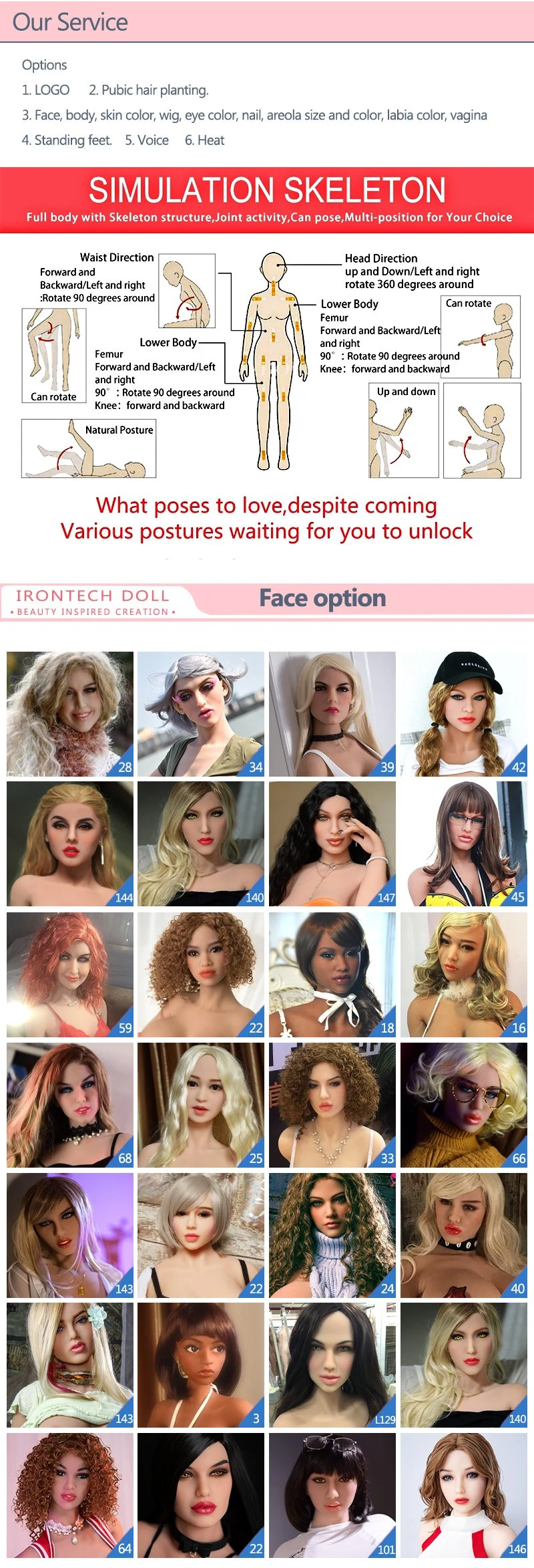 Multi Function Artificial Able Voice Customized Wholesale and Retail Realistic Girl Adult Sexy Product Sex Doll