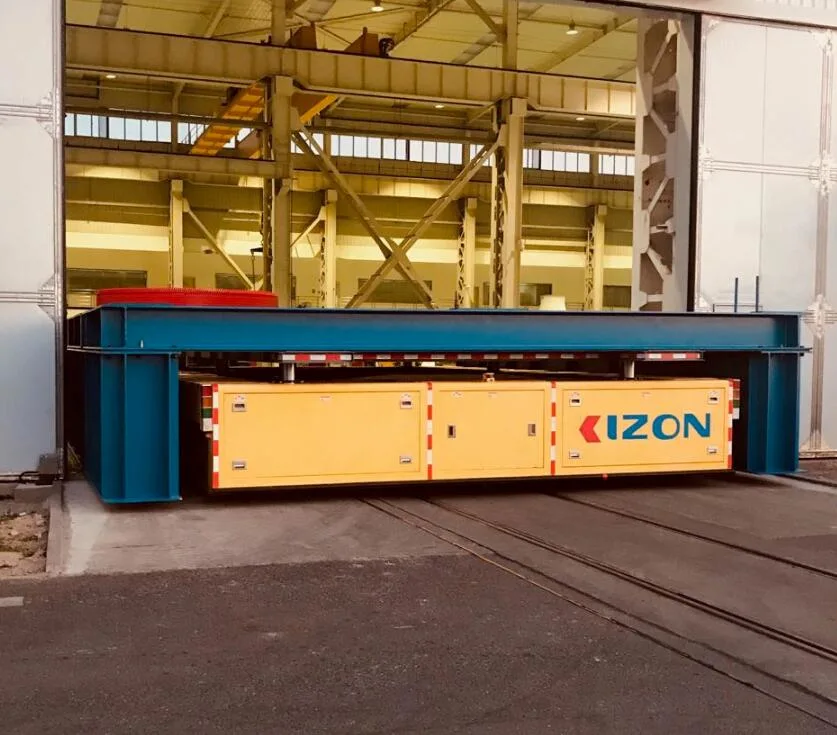 Heavy Capacity Automated Guided Vehicle (AGV) for Generator Transferring