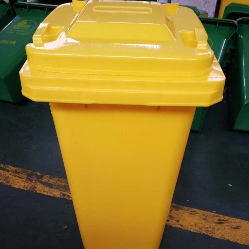 Plastic Waste Bin 120L Bin 120L Garbage Bin Two Wheeled Container Ze-120A-1