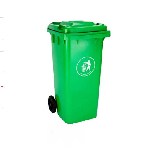 Plastic Waste Bin 120L Bin 120L Garbage Bin Two Wheeled Container Ze-120A-1