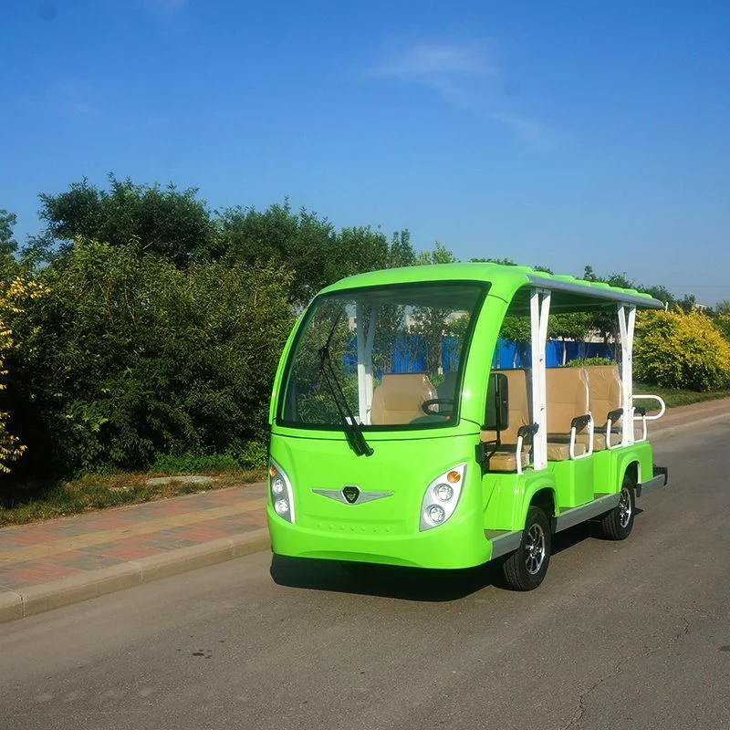 European Standard Scenic Area Electrical Shuttle Mini Bus for Sale Tourist Tour Sightseeing Car