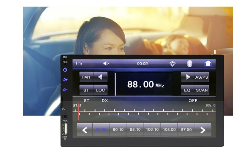 2 DIN Car Radio MP5 Multimedia Radio Player with Video Audio System