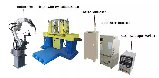 100b-230 Industrial Robot Handling Robotic Arm Industrial 4 Axis Robot Arm