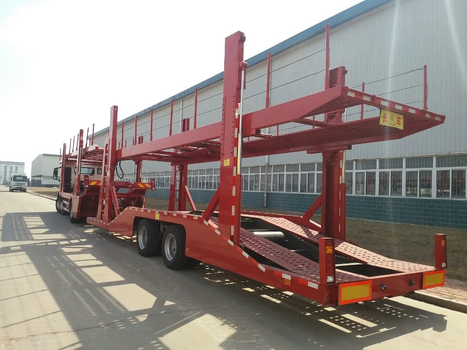 Cimc Car Carrier/SUV Carrier/MPV Carrier Semi-Trailer with 2 16t Axle