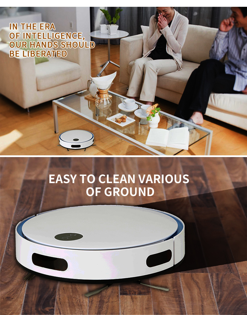 F6 Intelligent Robot Vacuum Cleaner Cleaner with Wi-Fi Navigation Floor Mop Cleaner Cleaning machine for Floors Ceramic Tile Floor Cleaning Machine
