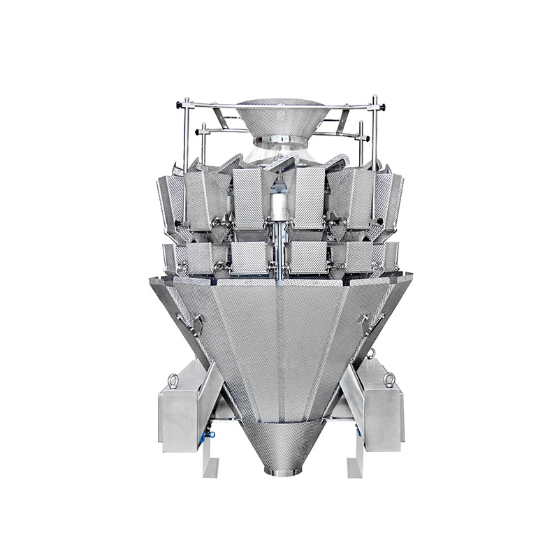 14 Head Multi-Function Packaging Machine with Screw Feeding for Meat