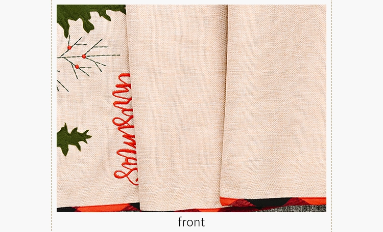 Wholesale Tablecloth Christmas Table Runner Set Table Decoration Christmas Table Runner