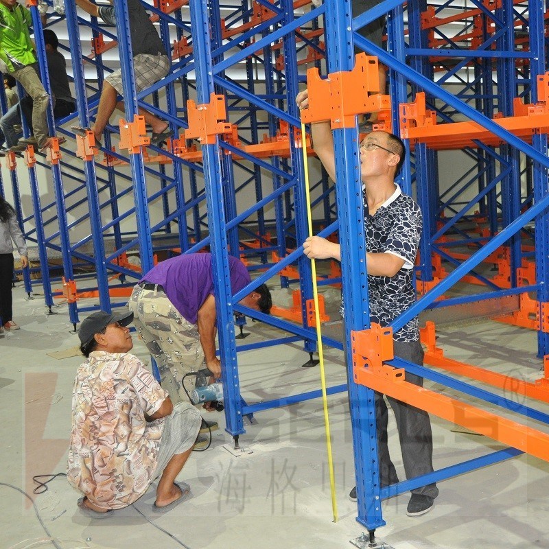 Shuttle Rack for Cold Storage at Lower Temperature Working