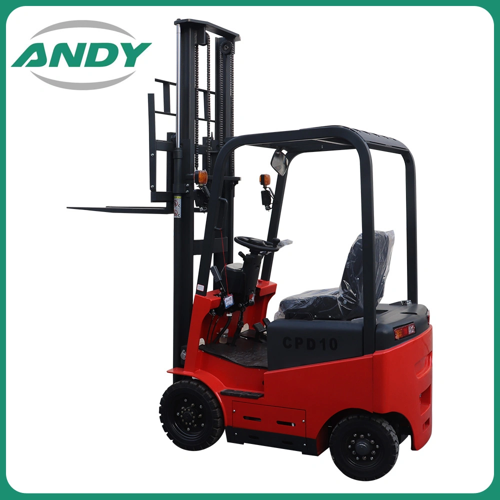 Material Handling Four Wheel Gasoline Battery Electric Reach Pallet Forklift Lifting Equipment