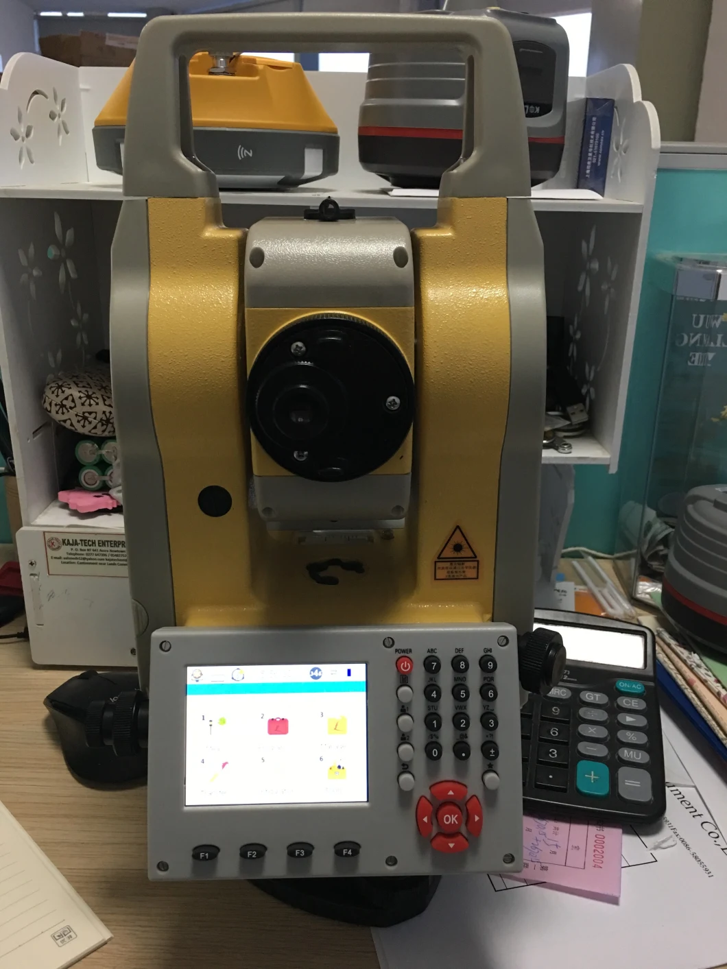 Best Sale Windows CE Operation System Reflectorless Robotic Total Station with Double LCD Display