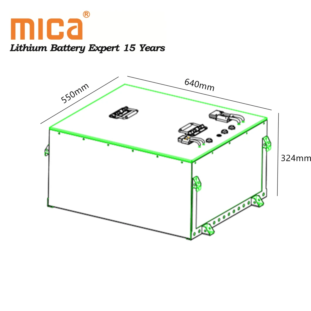 217.6V 50ah 10kwh LiFePO4 Lithium Ion Battery Pack Agv Electric Forklift Robotics Battery Pack