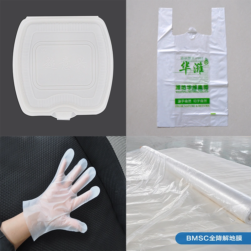 100% Biodegradabe Black Dust Bin Bags, Waste Bin Bag, Trash Bin Bags
