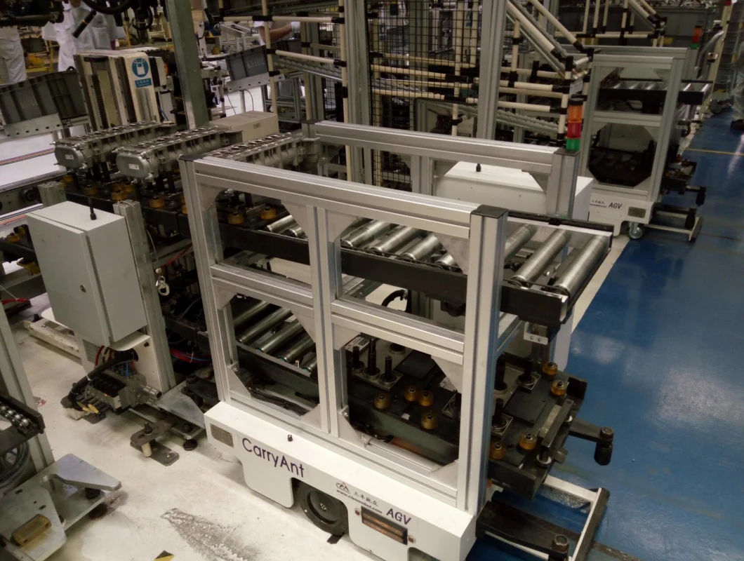 Multiple Roller Automated Guided Vehicle (AGV)
