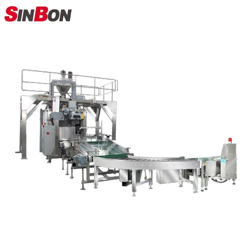 Automatic Heavy Bag Packing and Palletizing Machine