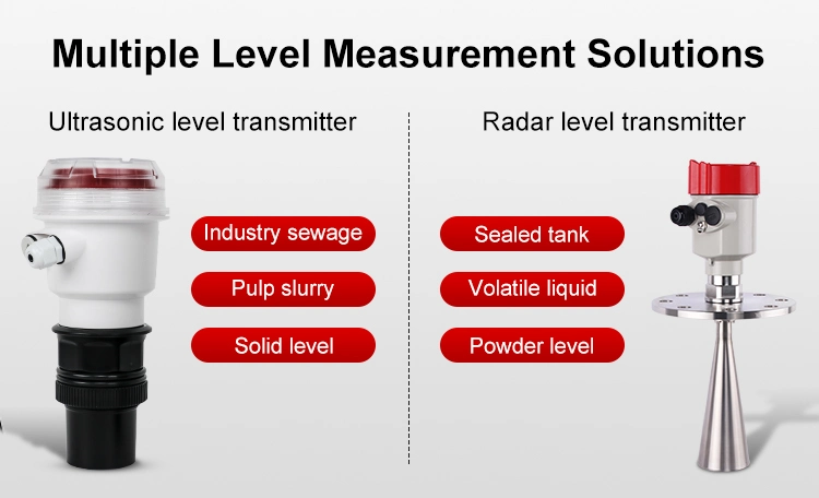Water Level Indicator Controller Liquid Level Transmitter Liquid Water Automatic Digital Level Meter Level Sensor