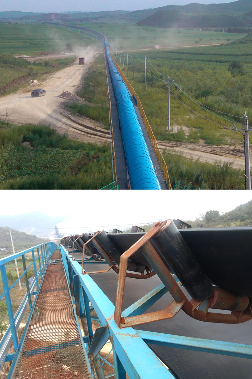 Customized Pipe Conveyor/ Material Handling Equipment for Coal Handling System