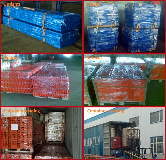 Radio Shuttle Steel Pallet Rack for Industrial Warehouse Storage