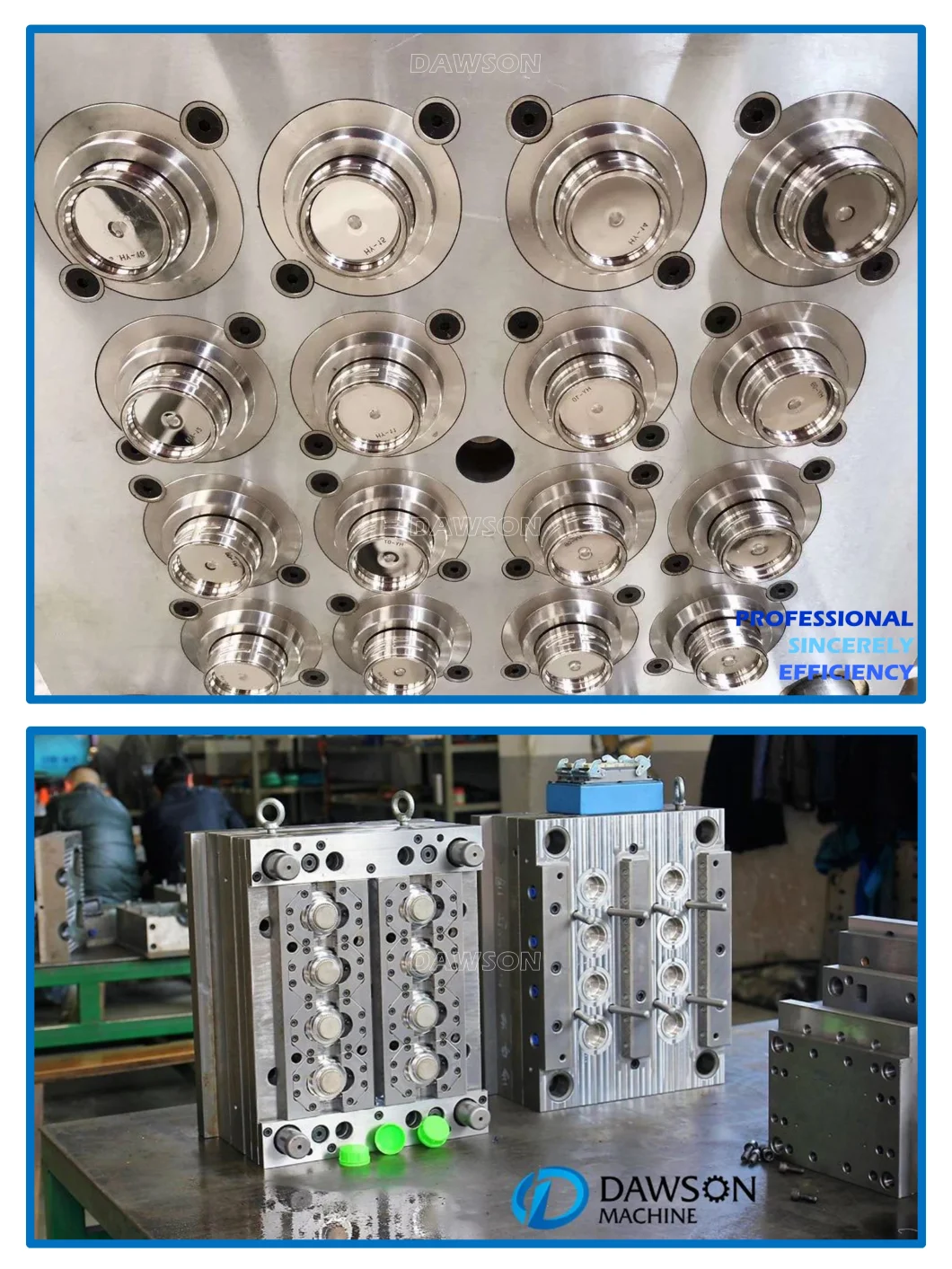 Pet Preform Mould Cap Mold with Shut off Nozzle Hot Runner System