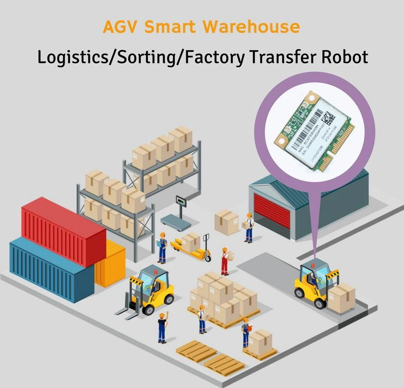 Agv Mobile Robot Unmanned Robotic Arm Agv Logistics Warehouse Service Machine Intelligent Mechanical Eqipment