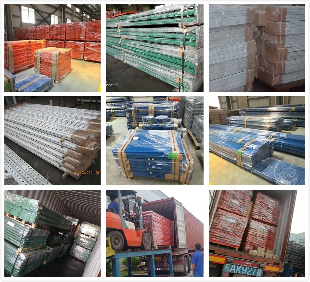Customized Warehouse High Quality Steel Drive-in Pallet Storage Rack System