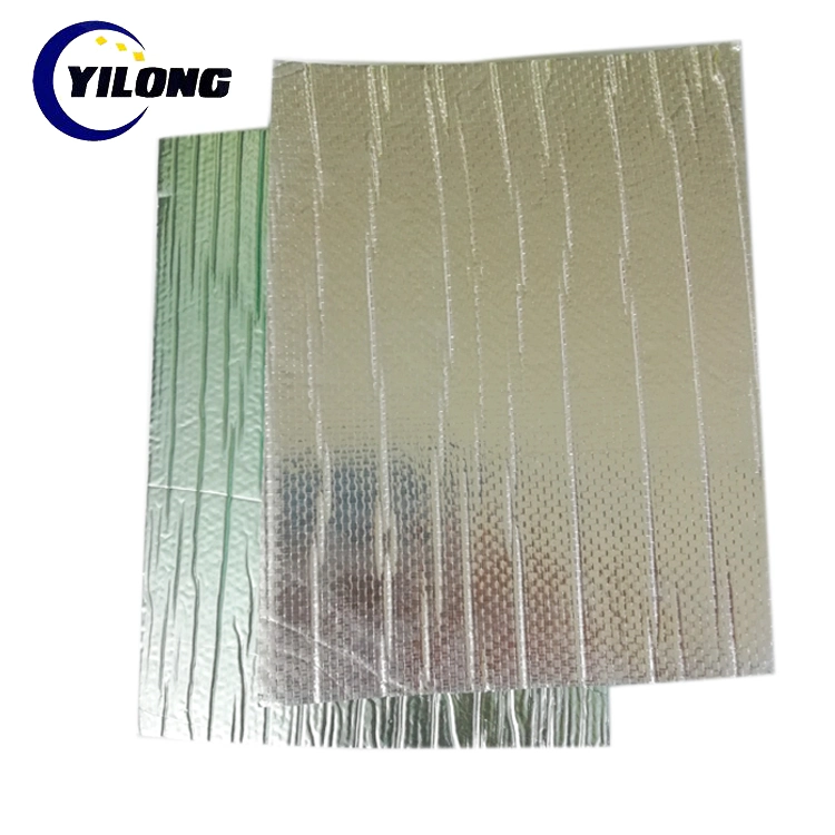 Aluminum Foil/Woven/Blue XPE/Aluminum Foil/Pet Laminated Attic Insulation