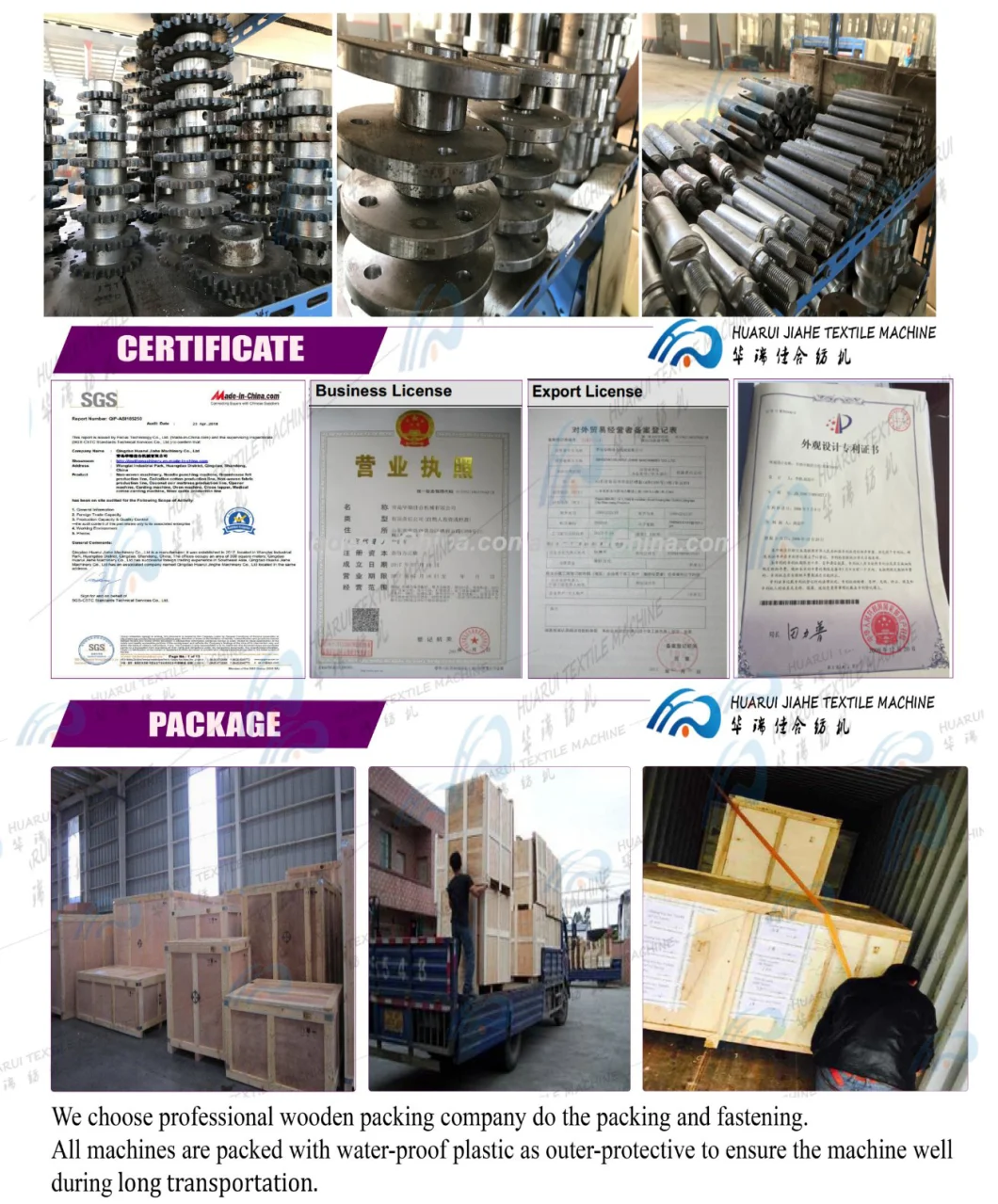 Ga615A2 (1X4) Multi-Box Shuttle Loom Power Loom Auto Power Shuttle Loom Machine for The Viscose Fabric Weaving 360cm Shuttle Loom for Cotton Processing Machine