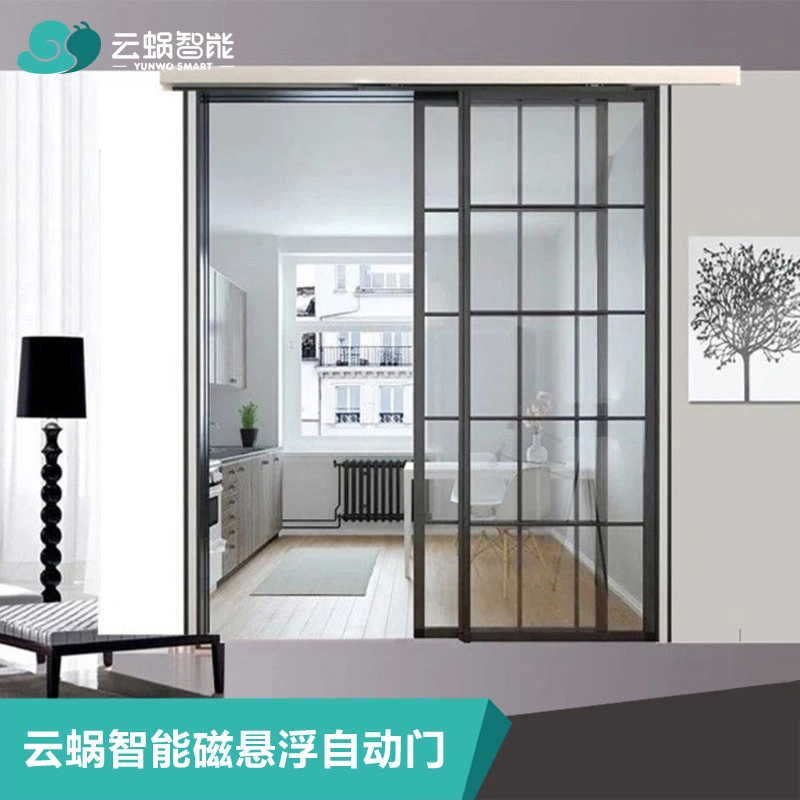 Safety Linear Magnetic Drive Sliding Pocket Doors Automatic Opening Solutions